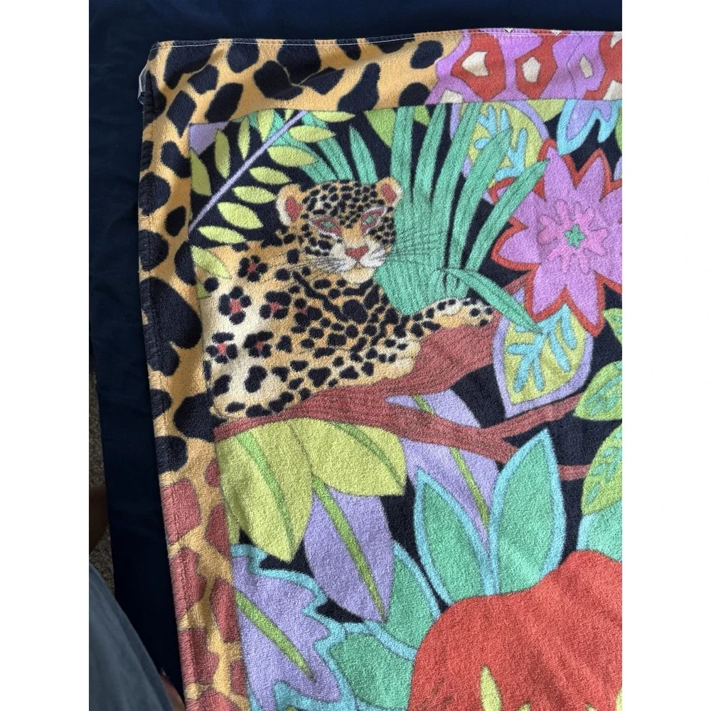 Jungle Animal Towel Large